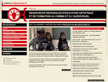 Tablet Screenshot of cinema-midipyrenees.fr